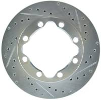 StopTech Select Sport Drilled and Slotted Brake Rotor Front Left 227.62042L