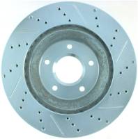 Stoptech - StopTech Select Sport Drilled and Slotted Brake Rotor Front Right 227.62047R - Image 2