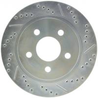 StopTech - StopTech Select Sport Drilled and Slotted Brake Rotor Rear Left 227.62049L - Image 1