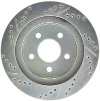 StopTech - StopTech Select Sport Drilled and Slotted Brake Rotor Rear Left 227.62049L - Image 2