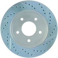 StopTech Select Sport Drilled and Slotted Brake Rotor Front Left 227.62054L