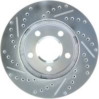 StopTech Select Sport Drilled and Slotted Brake Rotor Front Left 227.62056L