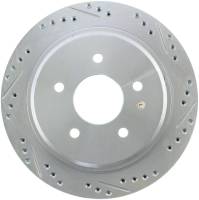 StopTech - StopTech Select Sport Drilled and Slotted Brake Rotor Rear Left 227.62061L - Image 1