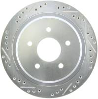 Stoptech - StopTech Select Sport Drilled and Slotted Brake Rotor Rear Right 227.62062R - Image 1