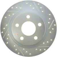 StopTech - StopTech Select Sport Drilled and Slotted Brake Rotor Rear Left 227.62064L - Image 1