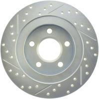 StopTech - StopTech Select Sport Drilled and Slotted Brake Rotor Rear Left 227.62064L - Image 2