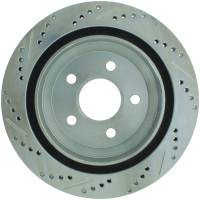 StopTech - StopTech Select Sport Drilled and Slotted Brake Rotor Rear Left 227.62065L - Image 2