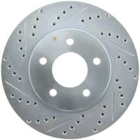 StopTech Select Sport Drilled and Slotted Brake Rotor Front Right 227.62068R