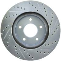 Stoptech - StopTech Select Sport Drilled and Slotted Brake Rotor Front Right 227.62068R - Image 2