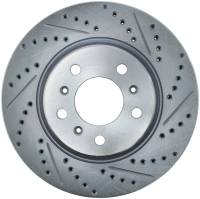 StopTech Select Sport Drilled and Slotted Brake Rotor Front Left 227.62073L