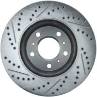 StopTech - StopTech Select Sport Drilled and Slotted Brake Rotor Front Left 227.62073L - Image 2