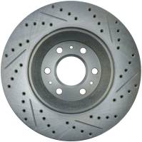 Stoptech - StopTech Select Sport Drilled and Slotted Brake Rotor; Front Right - Image 2