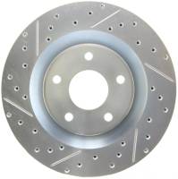 StopTech Select Sport Drilled and Slotted Brake Rotor Front Right 227.62085R