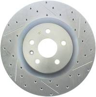 StopTech Select Sport Drilled and Slotted Brake Rotor Front Left 227.62124L