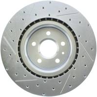 StopTech - StopTech Select Sport Drilled and Slotted Brake Rotor Front Left 227.62124L - Image 2