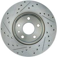 StopTech - StopTech Select Sport Drilled and Slotted Brake Rotor Front Left 227.62130L - Image 2