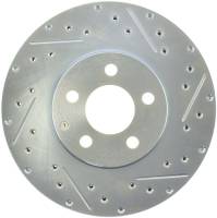 StopTech Select Sport Drilled and Slotted Brake Rotor Front Left 227.63052L