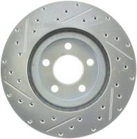 StopTech - StopTech Select Sport Drilled and Slotted Brake Rotor Front Left 227.63052L - Image 2