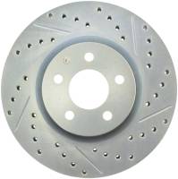 StopTech Select Sport Drilled and Slotted Brake Rotor Front Left 227.63053L