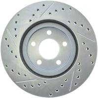 StopTech - StopTech Select Sport Drilled and Slotted Brake Rotor Front Left 227.63053L - Image 2