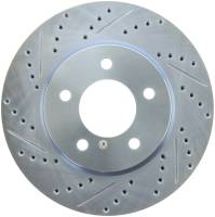 StopTech Select Sport Drilled and Slotted Brake Rotor Front Right 227.63058R