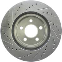 Stoptech - StopTech Select Sport 06-17 Dodge Charrger/14-17 Chrysler 300 Slotted & Drilled Front Left Rotor - 227.63059L - Image 2