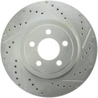 StopTech Select Sport Drilled and Slotted Brake Rotor Front Left 227.63061L