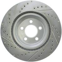 StopTech - StopTech Select Sport Drilled and Slotted Brake Rotor Front Left 227.63061L - Image 2