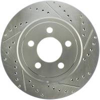 StopTech - StopTech Select Sport Drilled and Slotted Brake Rotor Rear Left 227.63062L - Image 1