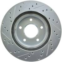 StopTech - StopTech Select Sport Drilled and Slotted Brake Rotor Front Left 227.63067L - Image 2