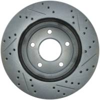 Stoptech - StopTech Select Sport Drilled and Slotted Brake Rotor Front Right 227.63067R - Image 2