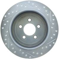 Stoptech - StopTech Select Sport Drilled and Slotted Brake Rotor; Rear Right - Image 2