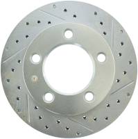 StopTech Select Sport Drilled and Slotted Brake Rotor Front Left 227.65013L