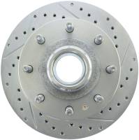 StopTech Select Sport Drilled and Slotted Brake Rotor Front Left 227.65026L