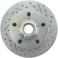 StopTech Select Sport Drilled and Slotted Brake Rotor Front Left 227.65040L