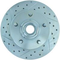 StopTech Select Sport Drilled and Slotted Brake Rotor Front Right 227.65040R