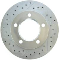 StopTech Select Sport Drilled and Slotted Brake Rotor Front Right 227.65041R