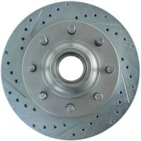 StopTech Select Sport Drilled and Slotted Brake Rotor Front Right 227.65046R