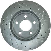 Stoptech - StopTech Select Sport Drilled and Slotted Brake Rotor Front Right 227.65054R - Image 2