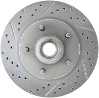 StopTech Select Sport Drilled and Slotted Brake Rotor Front Right 227.65055R