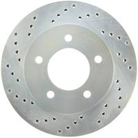 StopTech Select Sport Drilled and Slotted Brake Rotor Front Right 227.65057R