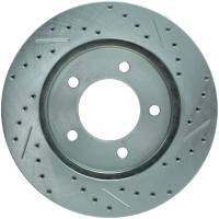 StopTech Select Sport Drilled and Slotted Brake Rotor Front Right 227.65058R