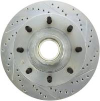 StopTech Select Sport Drilled and Slotted Brake Rotor Front Left 227.65073L