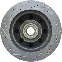 StopTech - StopTech Select Sport Drilled and Slotted Brake Rotor Front Left 227.65073L - Image 2