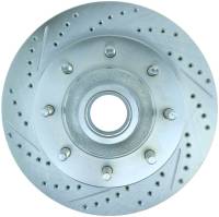 StopTech Select Sport Drilled and Slotted Brake Rotor Front Right 227.65073R