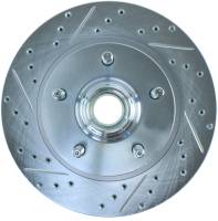 StopTech Select Sport Drilled and Slotted Brake Rotor Front Right 227.65080R