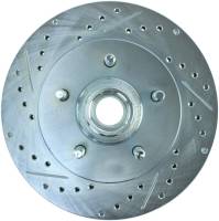 StopTech Select Sport Drilled and Slotted Brake Rotor Front Right 227.65081R