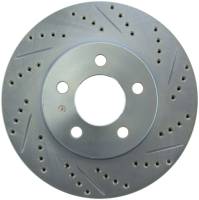 StopTech Select Sport Drilled and Slotted Brake Rotor Front Left 227.65082L