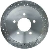 StopTech Select Sport Drilled and Slotted Brake Rotor Rear Right 227.65085R