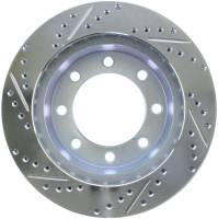 StopTech - StopTech Select Sport Drilled and Slotted Brake Rotor Front Left 227.65086L - Image 2